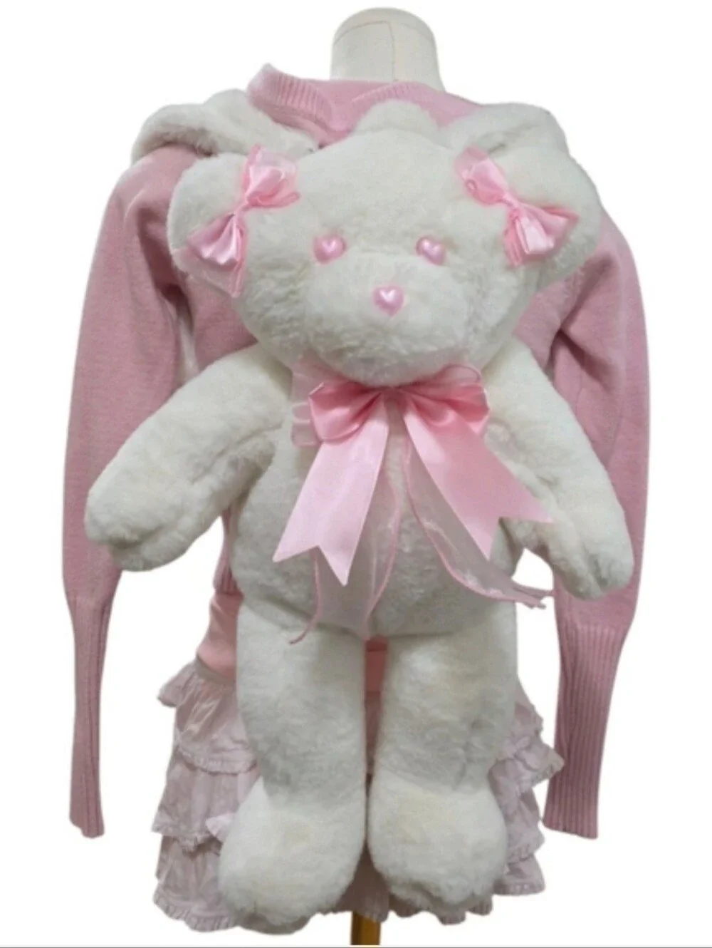 Dolls Kill Sugar Thrillz Tormented Teddy Backpack